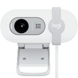 LOGITECH Brio 100 Full HD Webcam - OFF-WHITE - USB