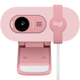 LOGITECH Brio 100 Full HD Webcam - ROSE - USB