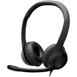 LOGITECH HEADSET-H390 USB-C Computer Headset-MIDNIGHT BLACK-USB-N/A-EMEA28i-935-USB-C