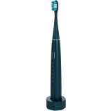 Wireless Tooth Brush, Navy Blue, 3 Brush Heads, 1400mAh, Function: Soft, Clean, Massage, White, Sweep