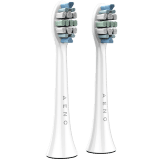 AENO Replacement toothbrush heads, White, Dupont bristles, 2pcs in set (for ADB0003/ADB0005 and ADB0004/ADB0006)