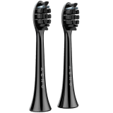 AENO Replacement toothbrush heads, Black, Dupont bristles, 2pcs in set (for ADB0004/ADB0006 and ADB0003/ADB0005)