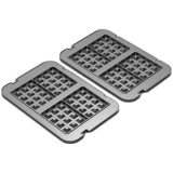 AENO Electric grill AEG0001/AEG0005 Waffle plate,  Non-stick coating, size: 290*234mm, 2 pcs in set
