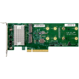 Supermicro AOC-SLG4-2H8M2-O Low Profile 2x PCIe Gen 4 Hybrid NVMe/SATA M.2 RAID Carrier