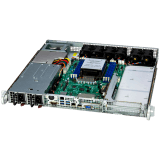 Supermicro assembled server based on AS-1115S-FWTRT, Siena 8124P CPU, 4x 32GB DDR5-5600, 2x SSD 2.5" SATA 240GB, 2x SSD M.2 NVMe PCIe4 1.9TB, AOM-TPM-9672V-P, SMC System Management, CBL-MCIO-1217REQT4S2-85, Std LP 4-port GbE RJ45