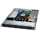Supermicro assembled server based on SYS-112B-WR, GNR-SP 6515P CPU, 4x 32GB DDR5-6400, 2x SSD M.2 NVMe PCIe4 480GB, AOC-S3908L-H8IR-16DD-O, 4x SSD 2.5" SATA 1.9TB, PCIe G4 x8 LP 2x 25GbE, Std LP 2-port GbE RJ45, Intel i350, FAN-0163L4, SKT-1544H-0000