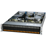 AS-2115HS-TNR-01-G2, 1x9655P, 24x64GB DDR5 5600 RDIMM, 2x7.68TB U.2 PCIe 4.0 x4 NVMe, BlueField-3 BF3220 DPU 200GbE dual port Crypto Enable, TPM