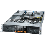 Supermicro assembled server based on AS-2115HV-TNRT, Ryzen Threadripper PRO 7975WX, 8x 96GB DDR5-5600, 2x SSD M.2 NVMe PCIe4 1.9TB, AOC-ATGC-I2TM-O, 3 x NVIDIA RTX PRO 6000 Blackwell Max-Q WS, 2x PWS-2K63A-1R, CBL-GNZ4-1227M5YRR16, 2x CBL-MCIO-1245M5R