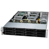 Supermicro assembled server based on SYS-621C-TN12R, 2x 6526Y 2P CPU, 8x 32GB DDR5-5600, 3x SSD 2.5" NVMe PCIe4 7.6TB, AOC-SLG4-2H8M2-O, 2x )SSD M.2 NVMe PCIe4 480GB, AOC-A25G-B2SM-O, AOC-ATG-I2SM-O, NVIDIA Ada L40S 48GB GDDR6, AOM-TPM-9670V-O