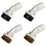 AENO Plastic scraper brush+Metal scraper brush for steam mop SM1