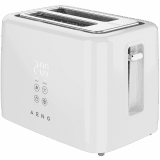 Electric Toaster, White, 220-240V, 50-60Hz, 780-930W, 2 slots, 3 modes, 7 browning levels