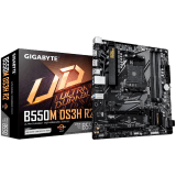 GIGABYTE Mainboard Desktop B550M DS3H R2 (AM4, 4xDDR4, 1xDP, 1xHDMI, GLAN, 1xPCI-E x16 slot, 1xPCI-E x1 slot, 2xM.2