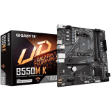 GIGABYTE MB B550M K 4 x DDR4 PCIe 3.0 2 x M.2 4 x SATA 1 x DisplayPort 1 x HDMI port Micro ATX