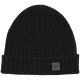 Beanie Cashmere/Silk Black (ONE SIZE)