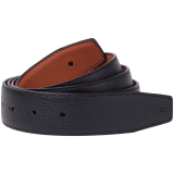 Leather Belt Black/Cognac 100
