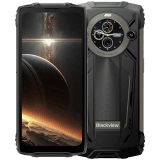 Blackview Rugged BV8200 LTE 6.5-inch FHD+IPS 1080x2400 120Hz Corning 3th + 1.3-inch 360x360 12+256GB MT8781 Octa-core 2.2GHz 8800mAh NO Charger CAM Front 32MP Rear 50+13MP IP68/IP69K/MIL-STD-810H NFC Fingerprint  Black