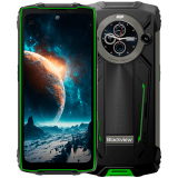 Blackview Rugged BV8200 LTE 6.5-inch FHD+IPS 1080x2400 120Hz Corning 3th + 1.3-inch 360x360 12+256GB MT8781 Octa-core 2.2GHz 8800mAh NO Charger CAM Front 32MP Rear 50+13MP IP68/IP69K/MIL-STD-810H NFC Fingerprint Green
