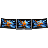 Portable monitor Blackview DCM6 Dual Screen 14inch 1920x1080 16:9 LCD 60Hz IPS 178 USB-C 3.1x3 for 13-17.3 inch laptops352.2x237.43x15.9mm Grey Black