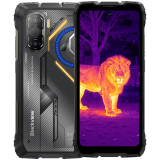 Blackview ROCK 3 LTE 6.78-inch FHD+ 2460x1080 120Hz 8+256GB MT Helio G100 Octa-Core 2.2GHz 50MP Front 108MP Rear Thermal imaging camera NFC FG MIL-STD-810H 10000mAh Wireless Charging Fingerprint Android 16 Black