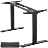 ONKRON Motorized Under Desk with Height Adjustment up to 100 kg, Black