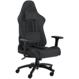 CORSAIR TC100 RELAXED Gaming Chair, Fabric - Grey and Black