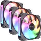 COUGAR APOLAR 120 ARGB ELITE Universal Modular Fan (3pcs pack), Black