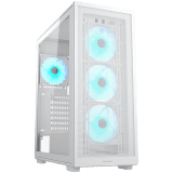 COUGAR MX220 RGB PC Case, Mid Tower, White