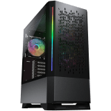 COUGAR MX430 Air RGB PC Case, Mid Tower, Black