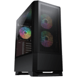 COUGAR MX430 Mesh RGB PC Case, Mid Tower, Black