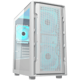 COUGAR UNIFACE MINI RGB, PC Case, Mini Tower, White