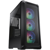 COUGAR Archon 2 Mesh RGB PC Case, Mid Tower, Black