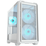 COUGAR MX600 Mini RGB PC Case, Mini Tower, White