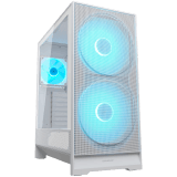 COUGAR AIRFACE 180 PC Case, Mid Tower, White