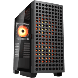COUGAR AIRFACE ECO RGB PC Case, Mid Tower, Black