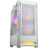 COUGAR DUOFACE RGB PC Case, Mid Tower, White