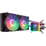 COUGAR AQUA ARGB 280 AiO Liquid Watercooling, 140mm RGB fan x2, remote control