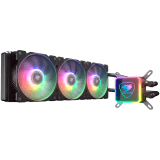 COUGAR AQUA ARGB 360 AiO Liquid Watercooling, 120mm RGB fan x3, remote control