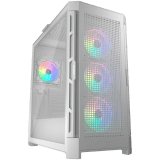 COUGAR DUOFACE PRO RGB PC Case, Mid Tower, White