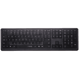 CLEVETURA CLVX 1 Touch-On-Keys AI Wireless Keyboard, ANSI US Windows Layout, Scissor Switches, Aluminum Chassis