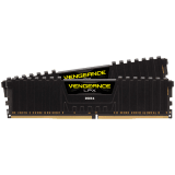 CORSAIR DDR4, 3200MHz 16GB 2x8GB Dimm, 16-20-20-38, XMP 2.0, Vengeance LPX black Heatspreader, Black PCB, 1.35V