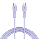 CANYON cable OnWire 60CL C-C 60W COLOR Braided 1m Purple
