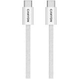 CANYON cable OnWire 60MG C-C 60W Magnet Braided 1m White
