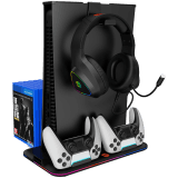 CANYON cooling stand CS-5 RGB PS5 Charge Black