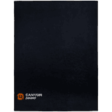 CANYON FM-01, floor mat for gaming chair Size: 100x130cm lower side:antislip basedurable polyester fabricColor: Black