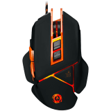 CANYON mouse Hazard GM-6 LED Wired Black Orange
