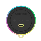 CANYON Magnetic BT speaker OnMove 13 5W Black