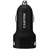 CANYON car charger C-04 2.4A/2USB-A Black