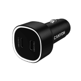 CANYON car charger OnDrive 60 PD 60W 2xUSB-C Black