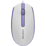 CANYON mouse M-10 Wired White Lavender