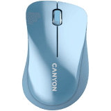 CANYON MW-11, 2.4 GHz  Wireless mouse ,with 3 buttons, DPI 1200, Battery:AAA*2pcs  ,Blue67*109*38mm 0.063kg